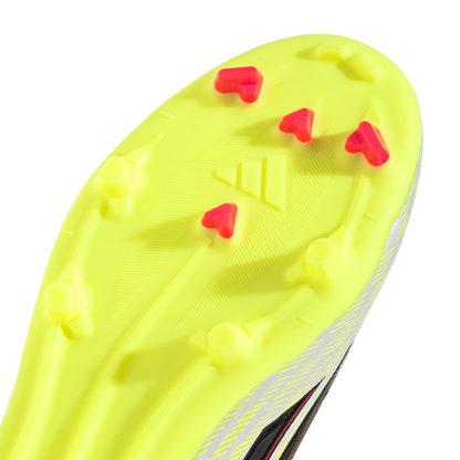 adidas F50 League Laceless Soccer Cleats | Team Solar Yellow 2 / Core Black / Lucid Rec | Kid's