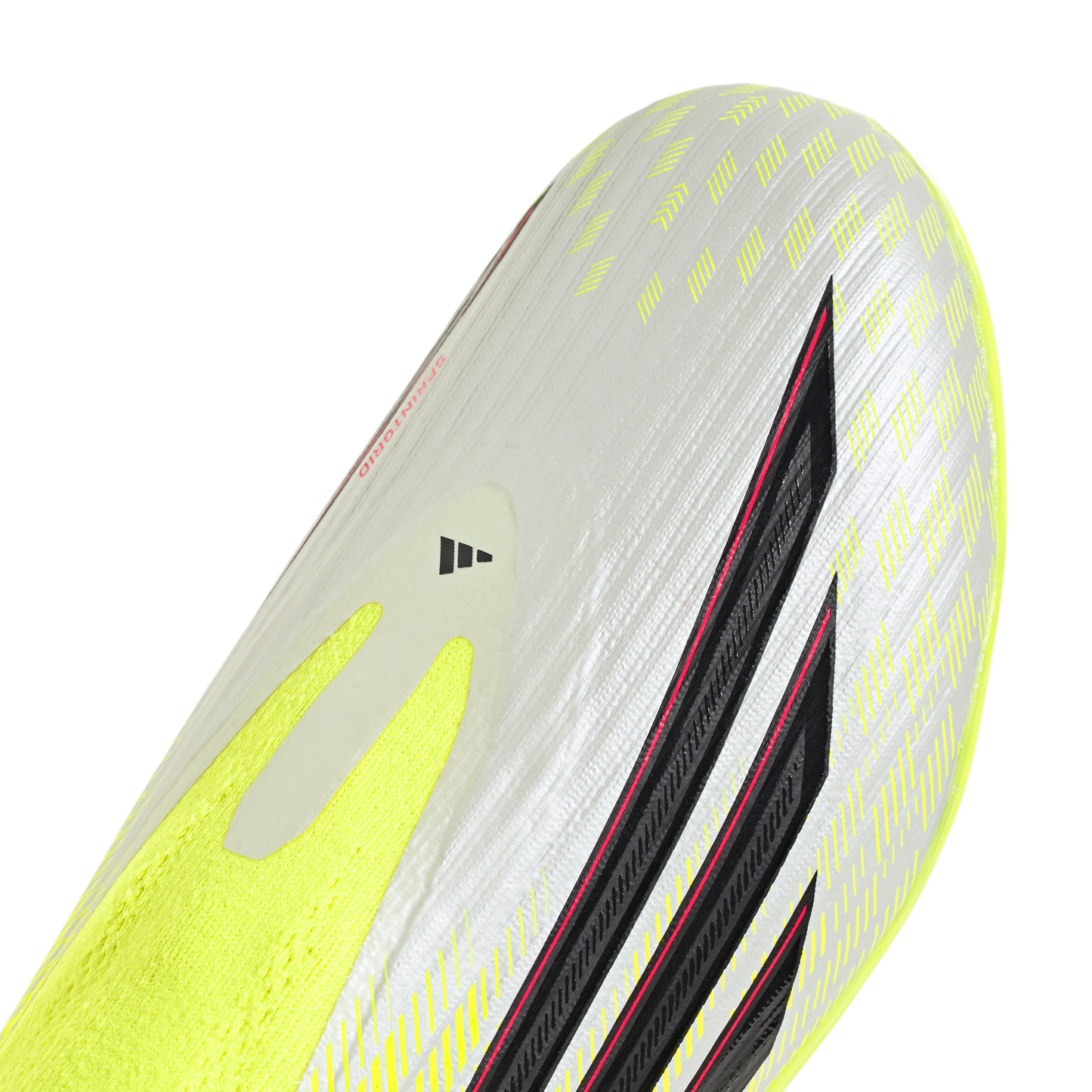 adidas F50 League Laceless Soccer Cleats | Team Solar Yellow 2 / Core Black / Lucid Rec | Kid's