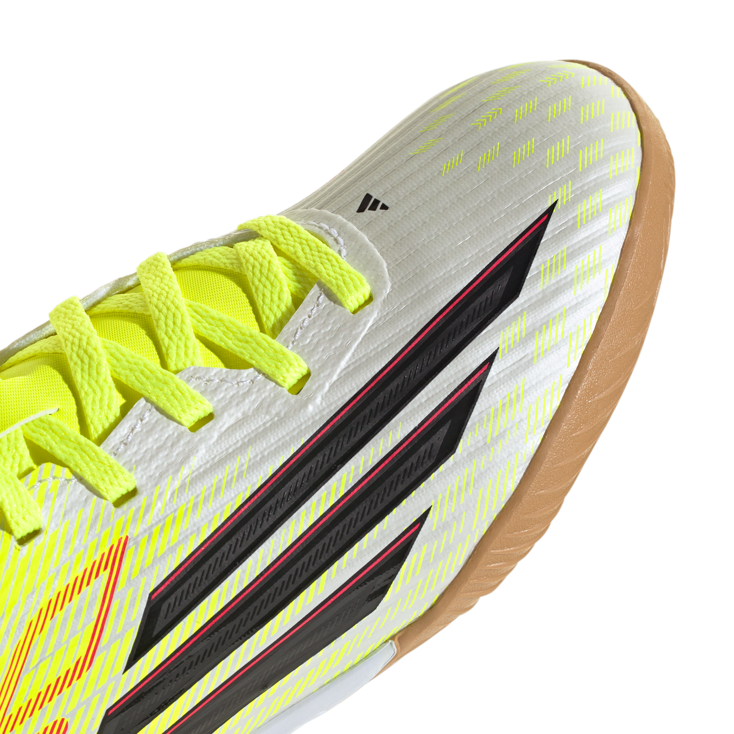 adidas F50 LEAGUE Indoor Soccer Shoes | Team Solar Yellow 2 / Core Black / Lucid Red | Kid's