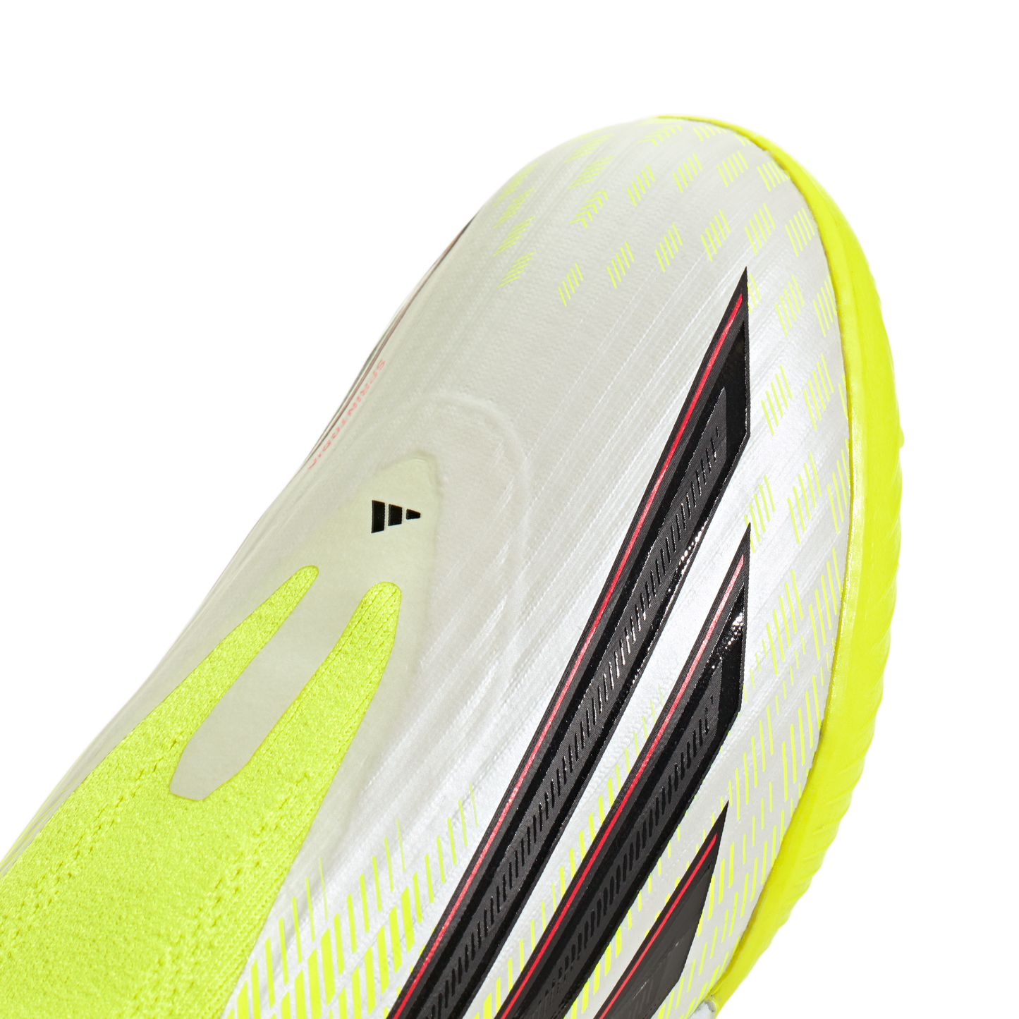 adidas F50 LEAGUE Laceless Turf Soccer Shoes | Team Solar Yellow 2 / Core Black / Lucid Rec | Kid's