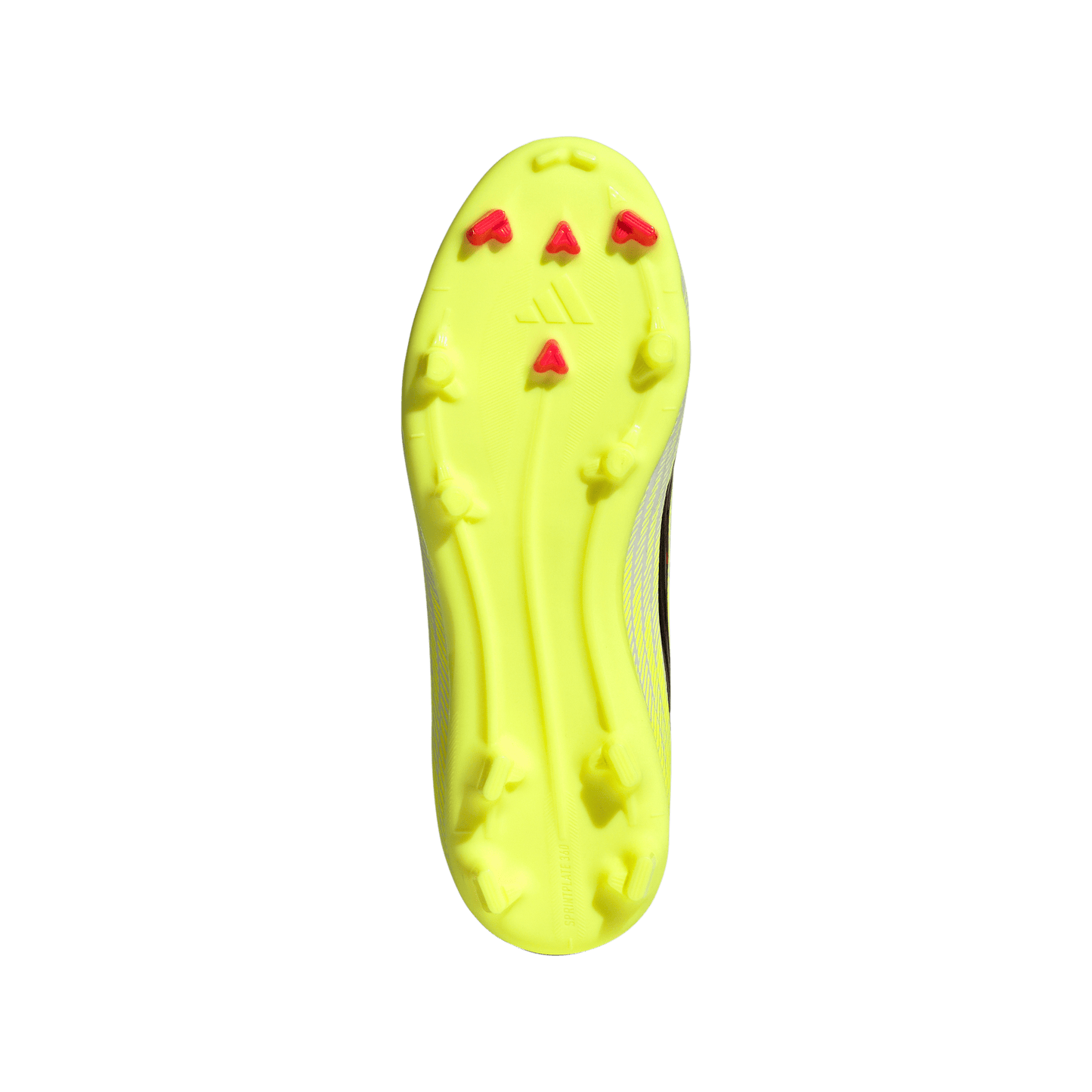 adidas F50 LEAGUE Mid Cut Firm Ground / Multi Ground Soccer Cleats  | Team Solar Yellow 2 / Core Black / Lucid Rec | Kid's