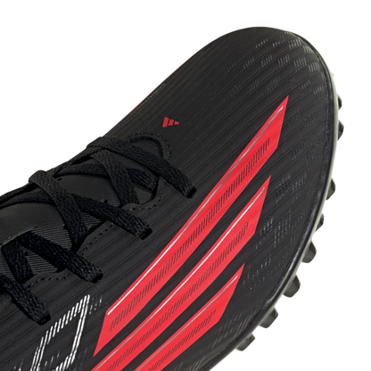 adidas F50 CLUB Turf Soccer Cleats | Core Black / Lucid Red | Men's