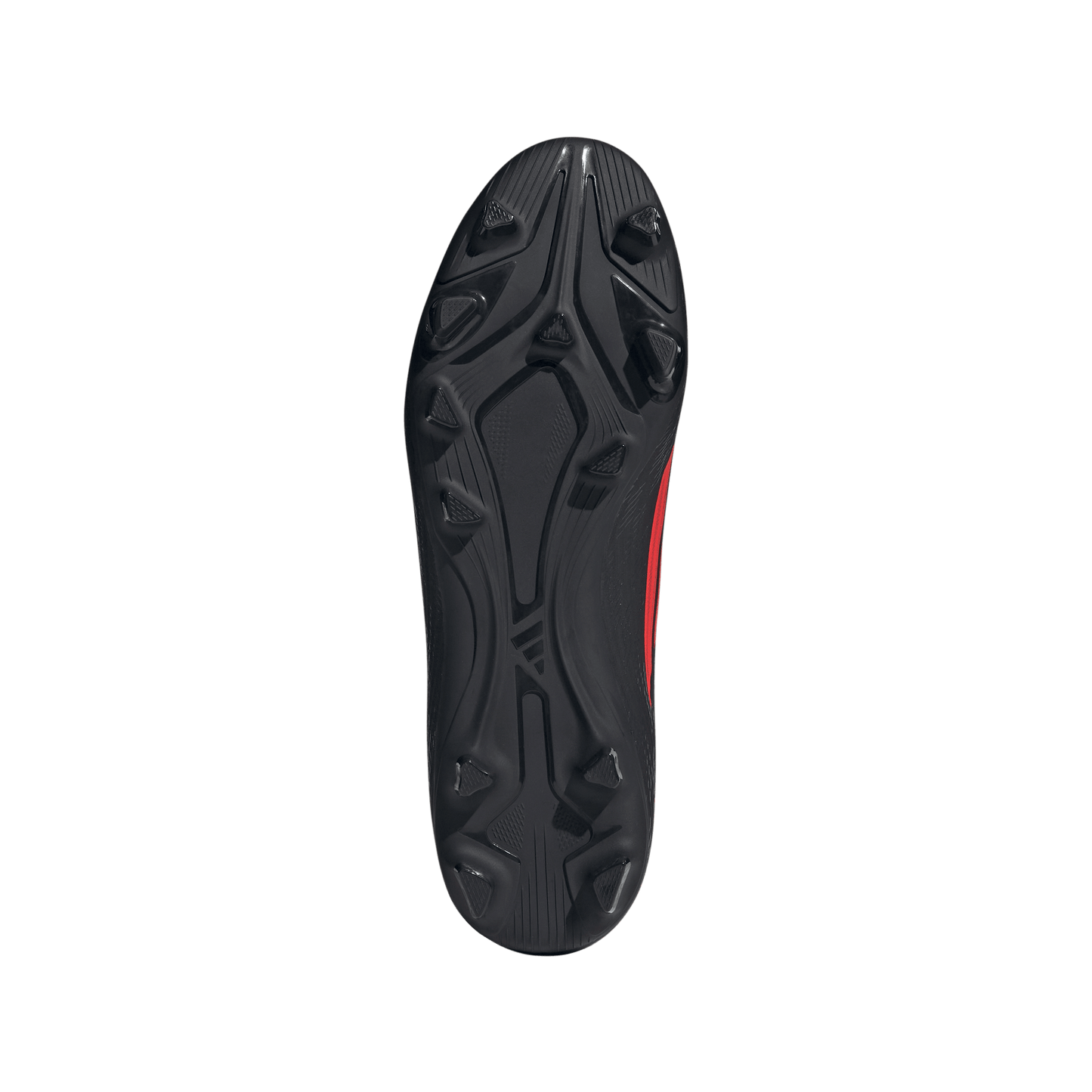 adidas F50 CLUB FG/MG Soccer Cleats | Core Black / Lucid Red / Core Black | Men's