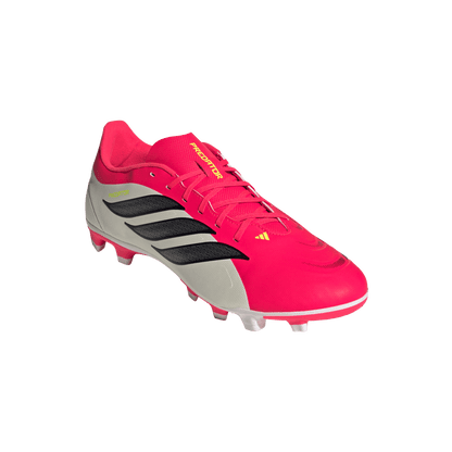 adidas PREDATOR CLUB Firm Ground/Multi Ground Soccer Cleats | Lucid Red / Core Black / Cloud White | Men's