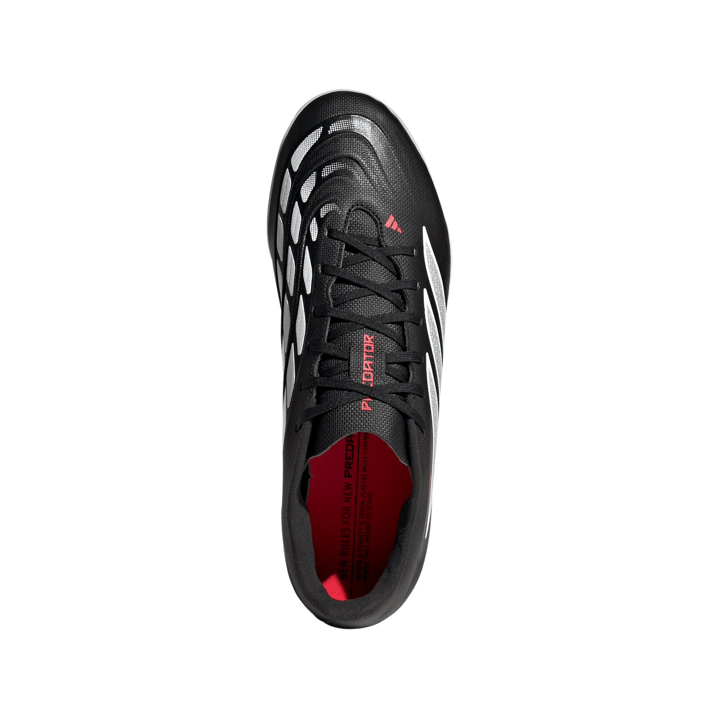 adidas Predator CLUB Turf Boots | Core Black / Cloud White / Lucid Red | Men's