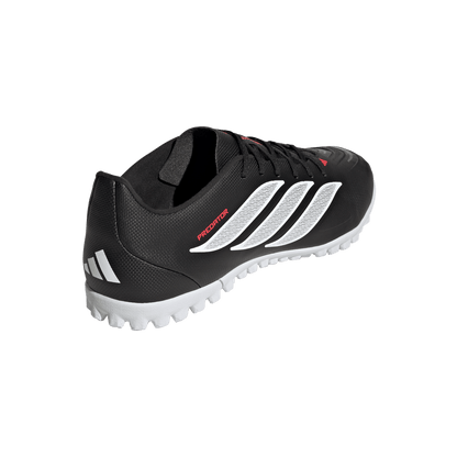 adidas Predator CLUB Turf Boots | Core Black / Cloud White / Lucid Red | Men's