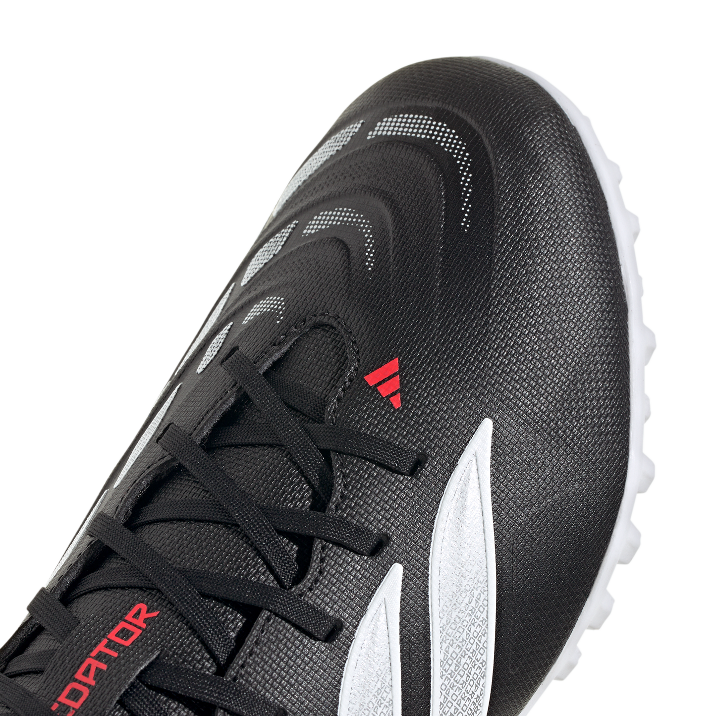 adidas Predator CLUB Turf Boots | Core Black / Cloud White / Lucid Red | Men's