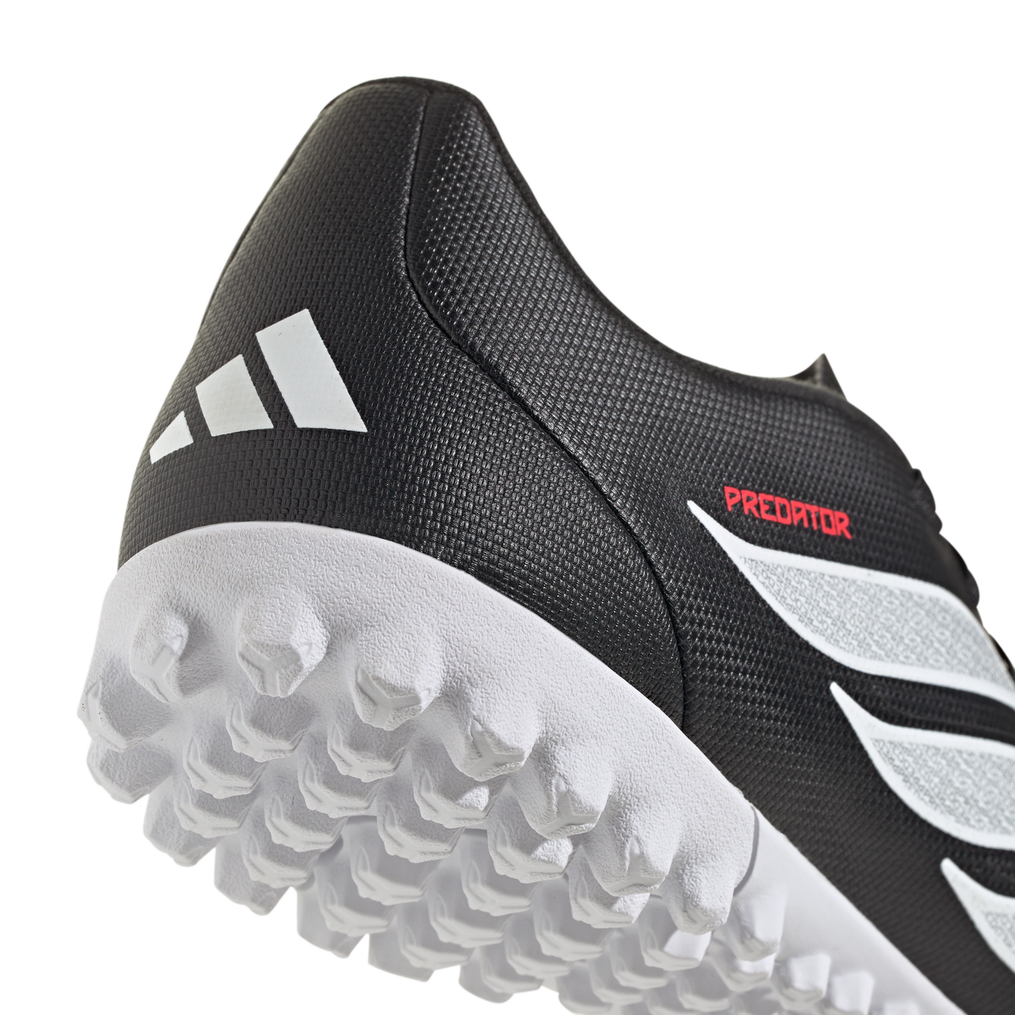 adidas Predator CLUB Turf Boots | Core Black / Cloud White / Lucid Red | Men's