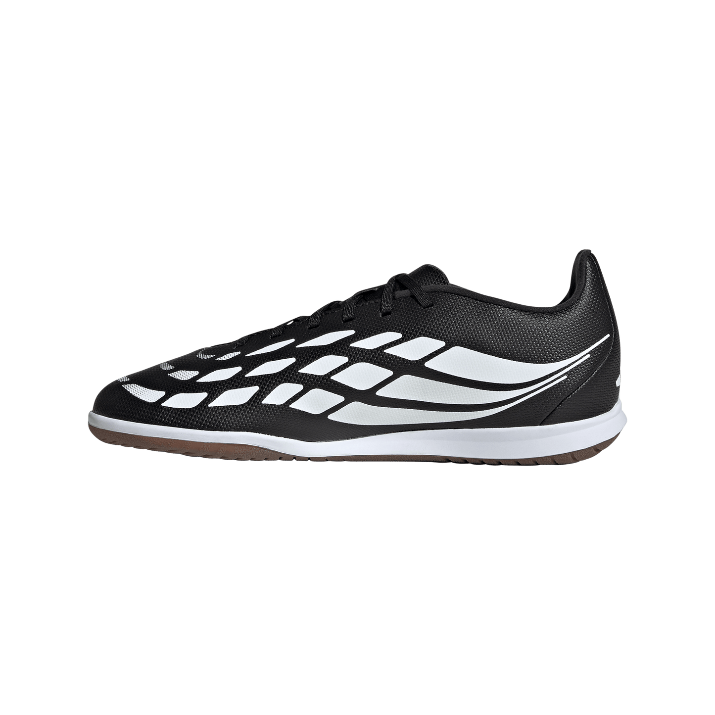 adidas Predator Club Indoor Soccer Shoes | Core Black / White | Kid's
