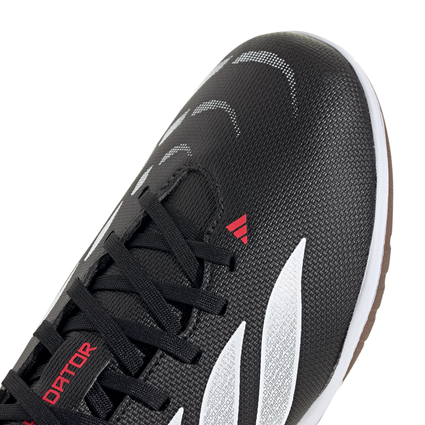 adidas Predator Club Indoor Soccer Shoes | Core Black / White | Kid's