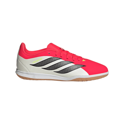 adidas Predator Club Indoor Soccer Shoes | Lucid Red / Core Black / Cloud White | Kid's