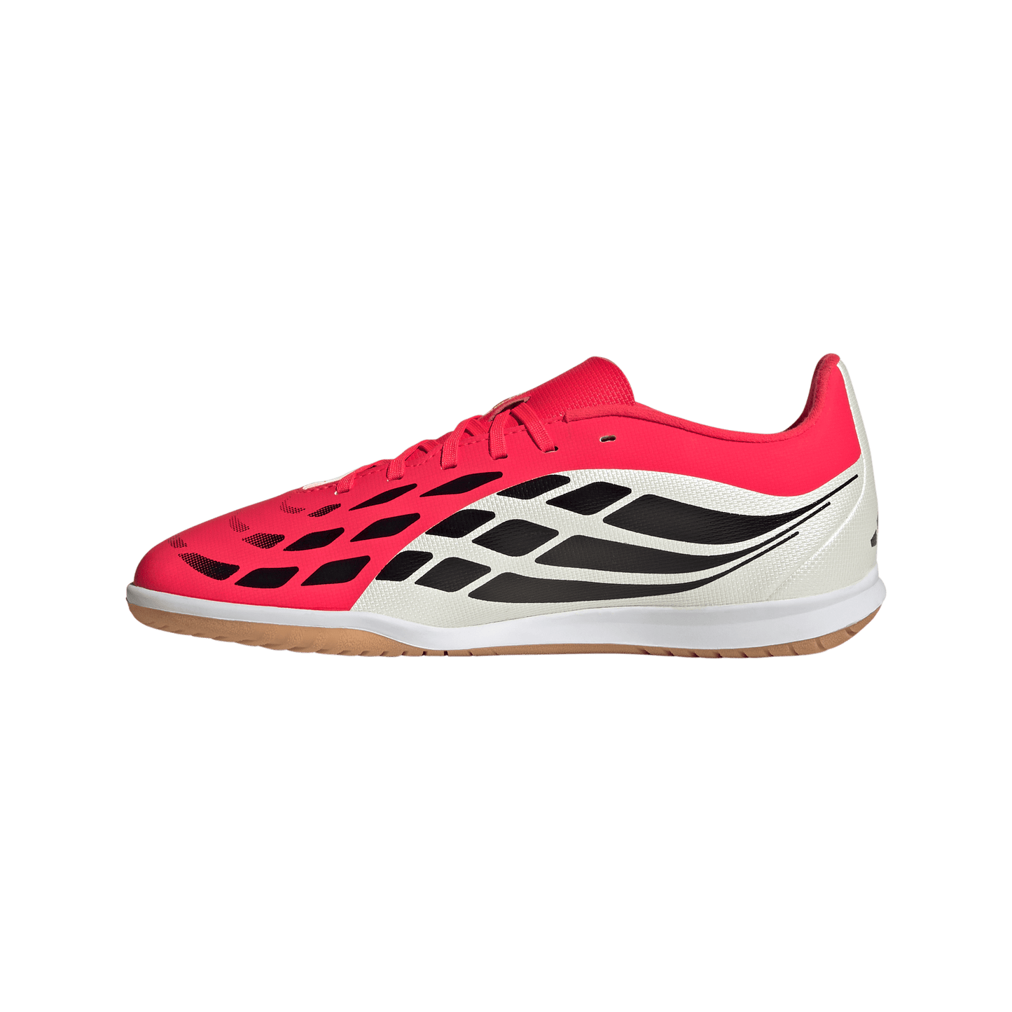 adidas Predator Club Indoor Soccer Shoes | Lucid Red / Core Black / Cloud White | Kid's