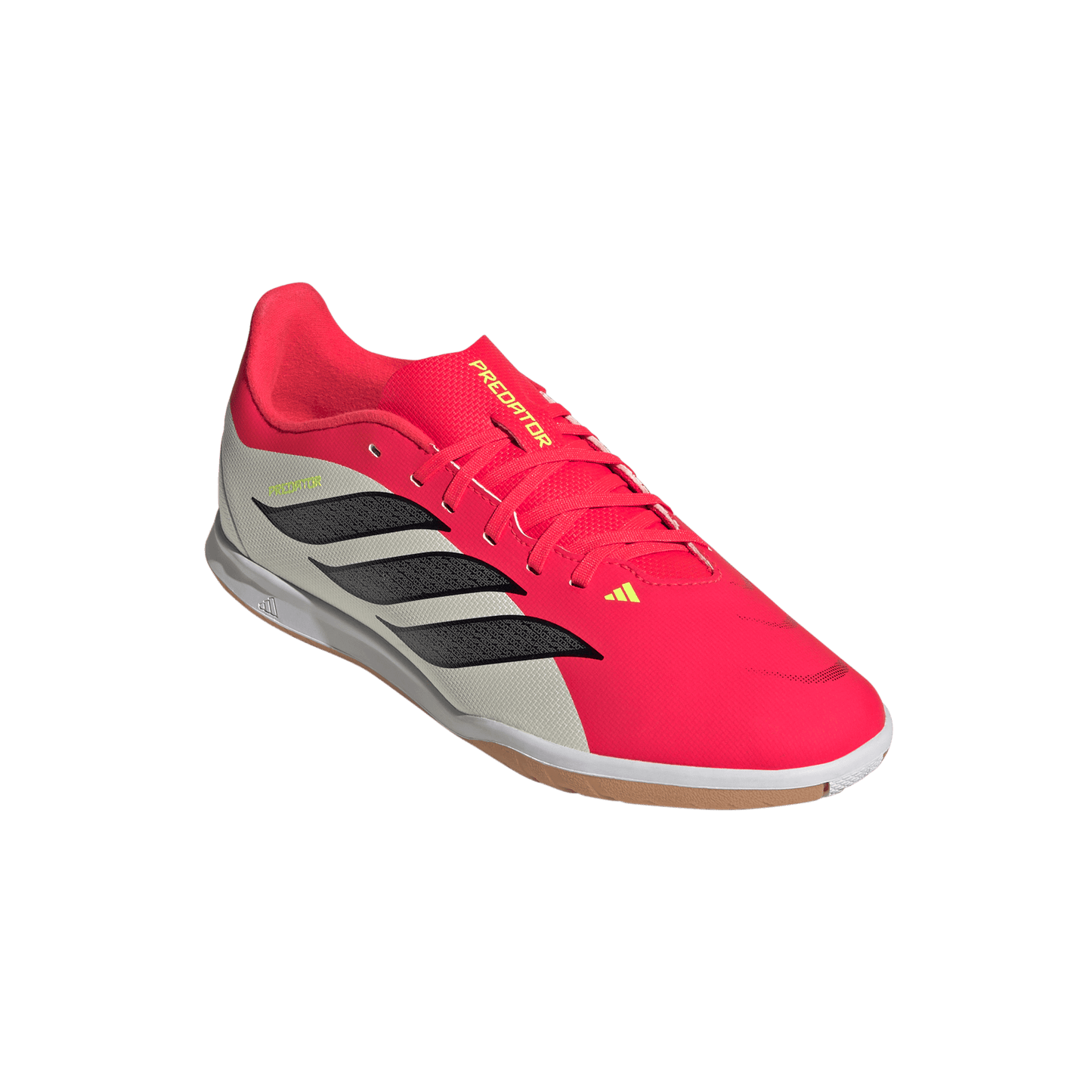 adidas Predator Club Indoor Soccer Shoes | Lucid Red / Core Black / Cloud White | Kid's