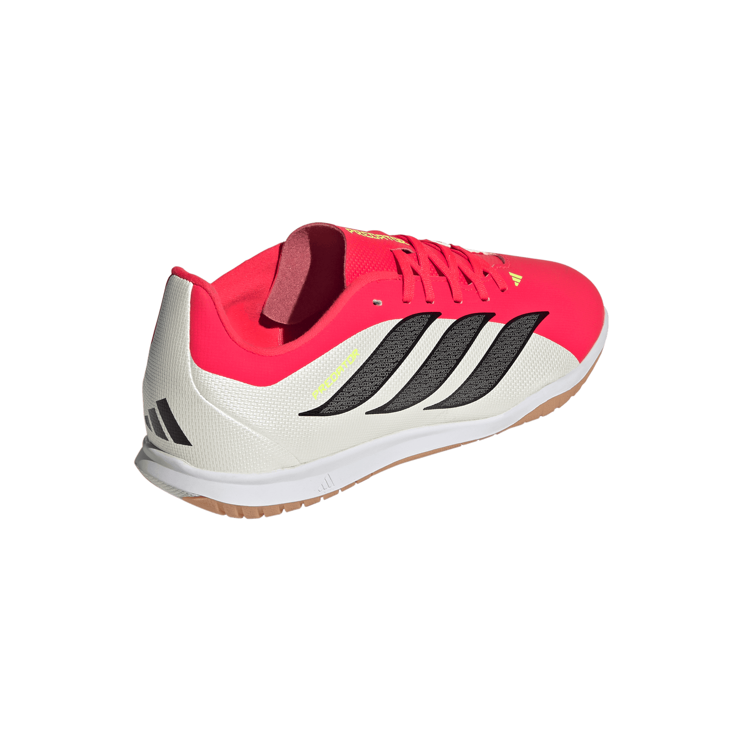 adidas Predator Club Indoor Soccer Shoes | Lucid Red / Core Black / Cloud White | Kid's