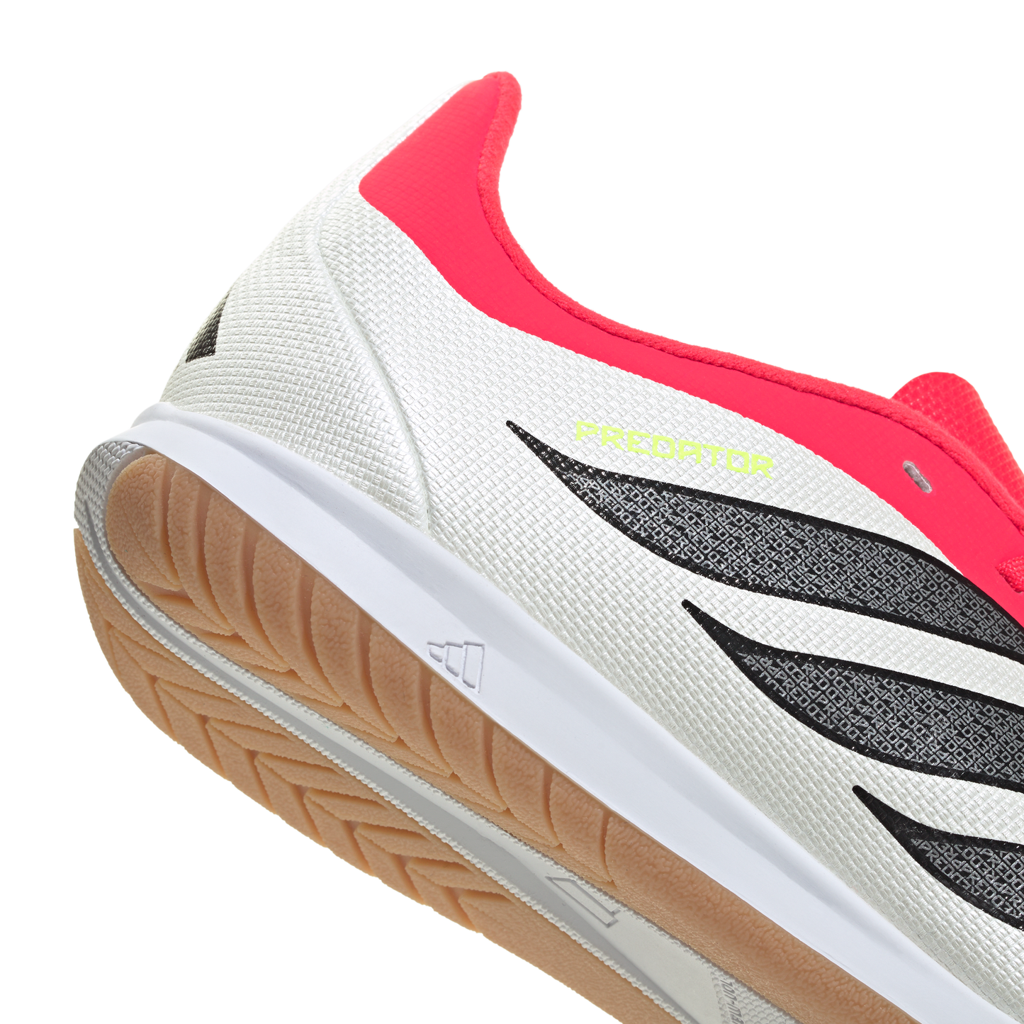 adidas Predator Club Indoor Soccer Shoes | Lucid Red / Core Black / Cloud White | Kid's