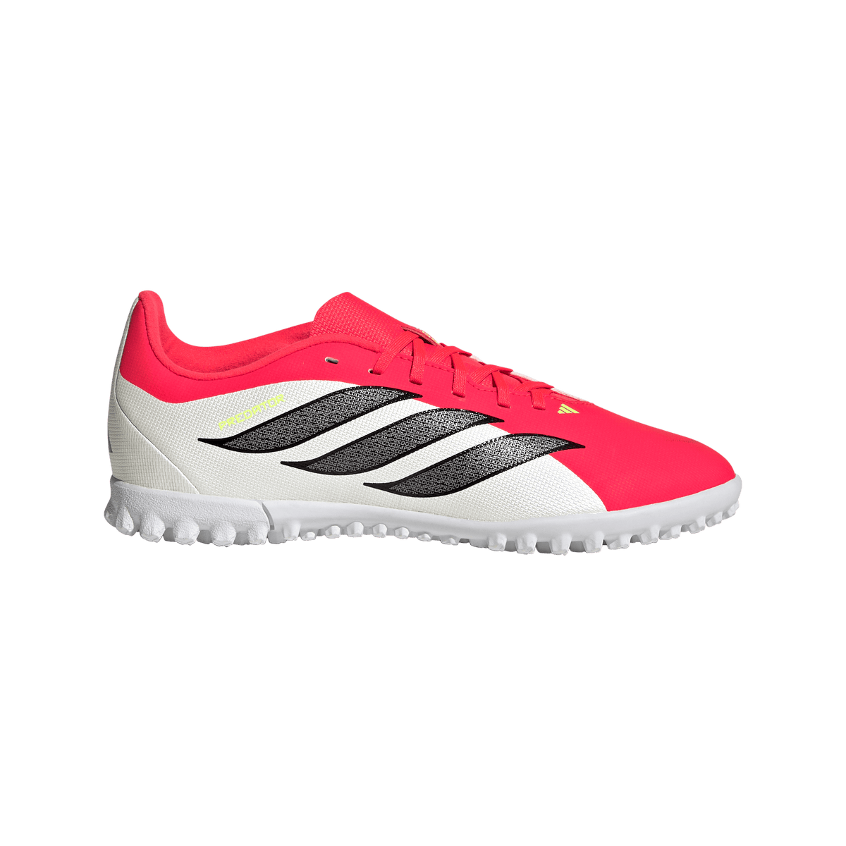 adidas Predator Club Turf Soccer Shoes - Kids | Lucid Red/Core
