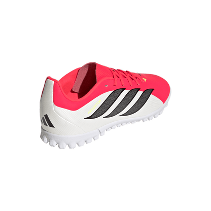 adidas PREDATOR CLUB Turf Soccer Shoes | Lucid Red / Core Black / Cloud White | Kid's