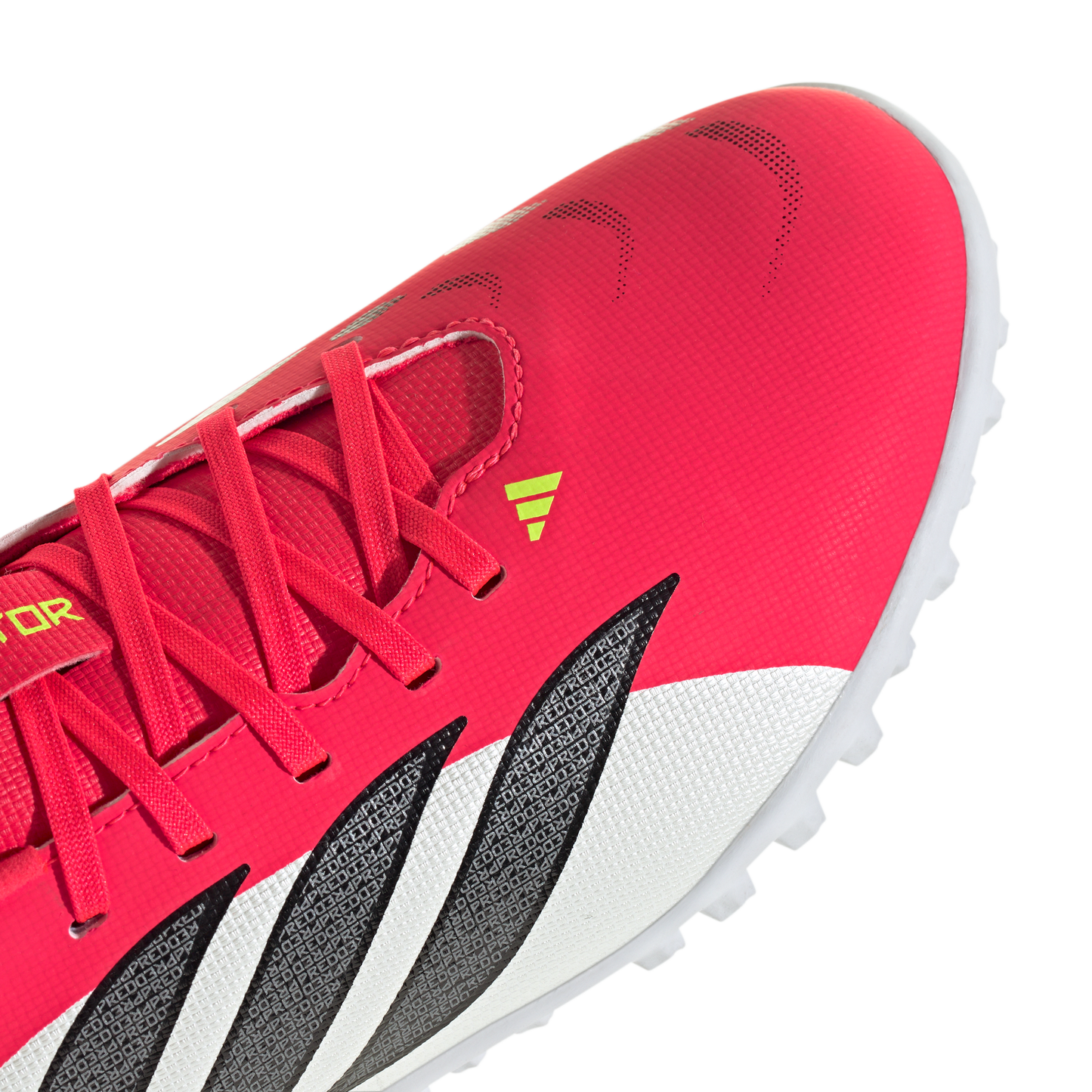 adidas PREDATOR CLUB Turf Soccer Shoes | Lucid Red / Core Black / Cloud White | Kid's