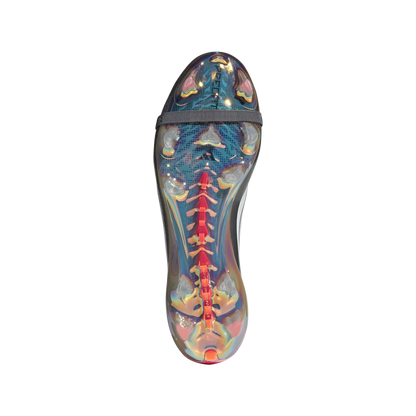 adidas Predator Elite Fold-Over Tongue Firm Ground Soccer Cleats | Iron Metallic / Cloud White / Lucid Red | Men's