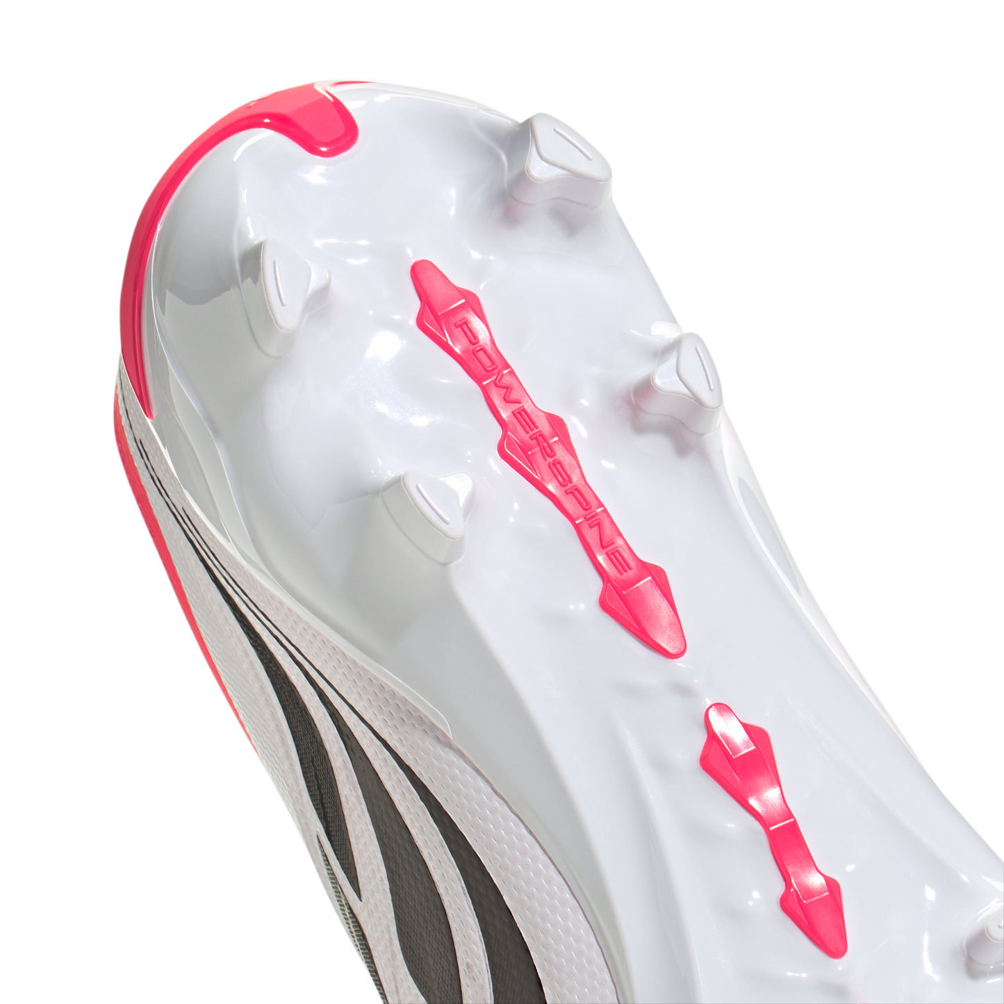 adidas PREDATOR LEAGUE Fold-Over Tongue Firm Ground Soccer Cleats | Lucid Red / Core Black / Cloud White | Men's