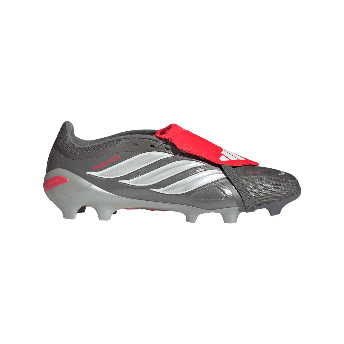 Predator サッカーシューズ グレー/レッド Adidas Predator League FT