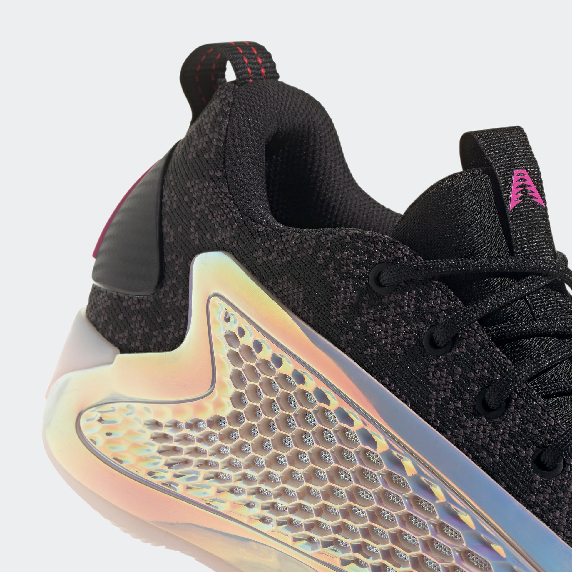 adidas ANTHONY EDWARDS 1 LOW Basketball Shoes | Core Black-Almost Pink stripe 3 adidas adidas ANTHONY EDWARDS 1 LOW Basketball Shoes | Core Black-Almost Pink stripe 3 adidas