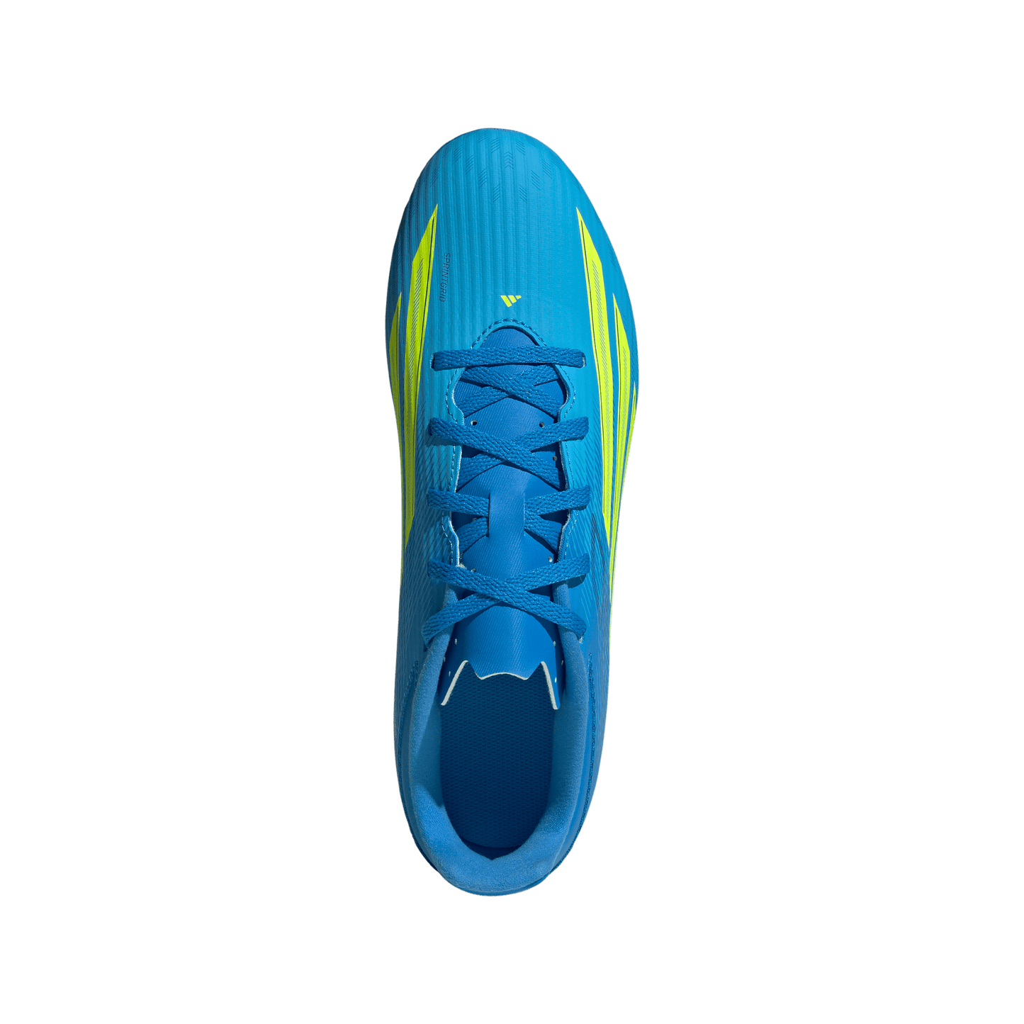adidas F50 CLUB Firm Ground / Multi Ground Soccer Cleats | Lucid Ray Blue / Team Solar Yellow 2 / Lucid Aquamarine | Men's