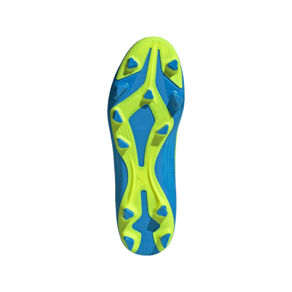 adidas F50 CLUB Firm Ground / Multi Ground Soccer Cleats | Lucid Ray Blue / Team Solar Yellow 2 / Lucid Aquamarine | Men's