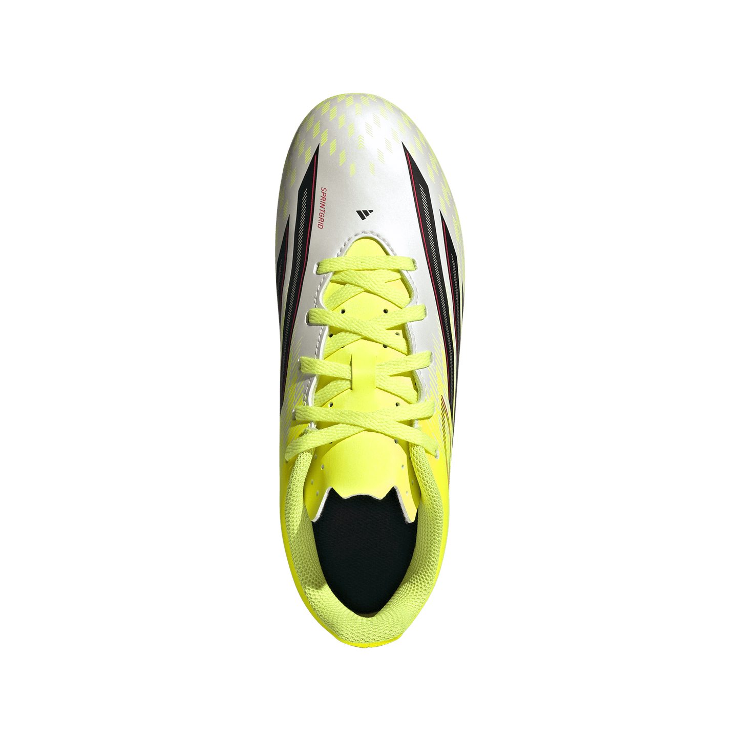 adidas F50 Club Firm/Multi Ground Soccer Cleats | Team Solar Yellow 2 / Core Black / Lucid Rec | Kid's