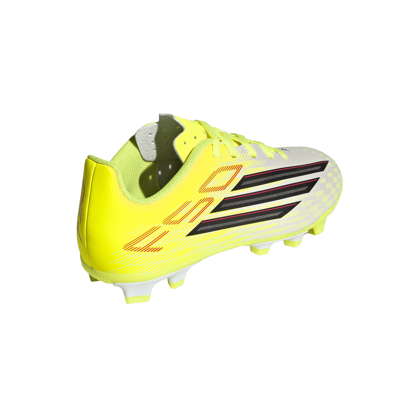 adidas F50 Club Firm/Multi Ground Soccer Cleats | Team Solar Yellow 2 / Core Black / Lucid Rec | Kid's