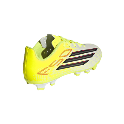 adidas F50 Club Firm/Multi Ground Soccer Cleats | Team Solar Yellow 2 / Core Black / Lucid Rec | Kid's