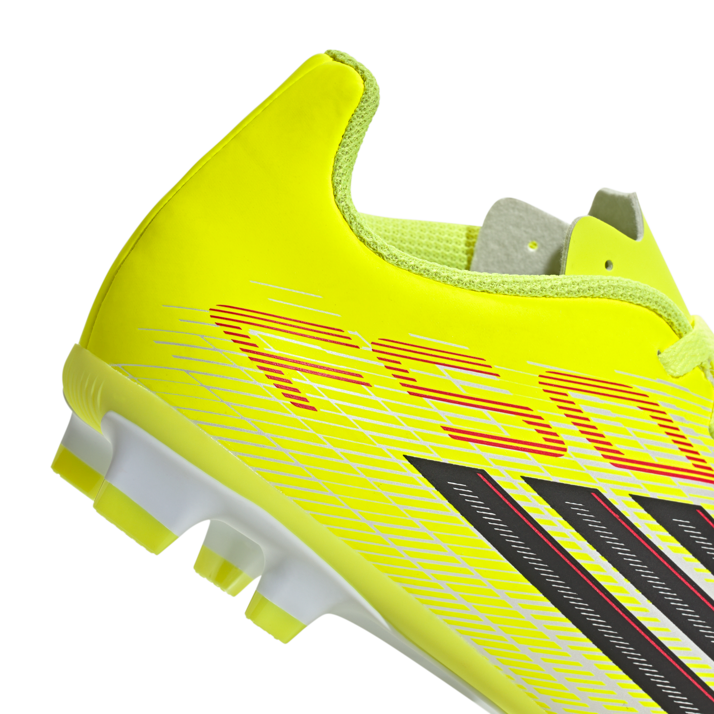 adidas F50 Club Firm/Multi Ground Soccer Cleats | Team Solar Yellow 2 / Core Black / Lucid Rec | Kid's
