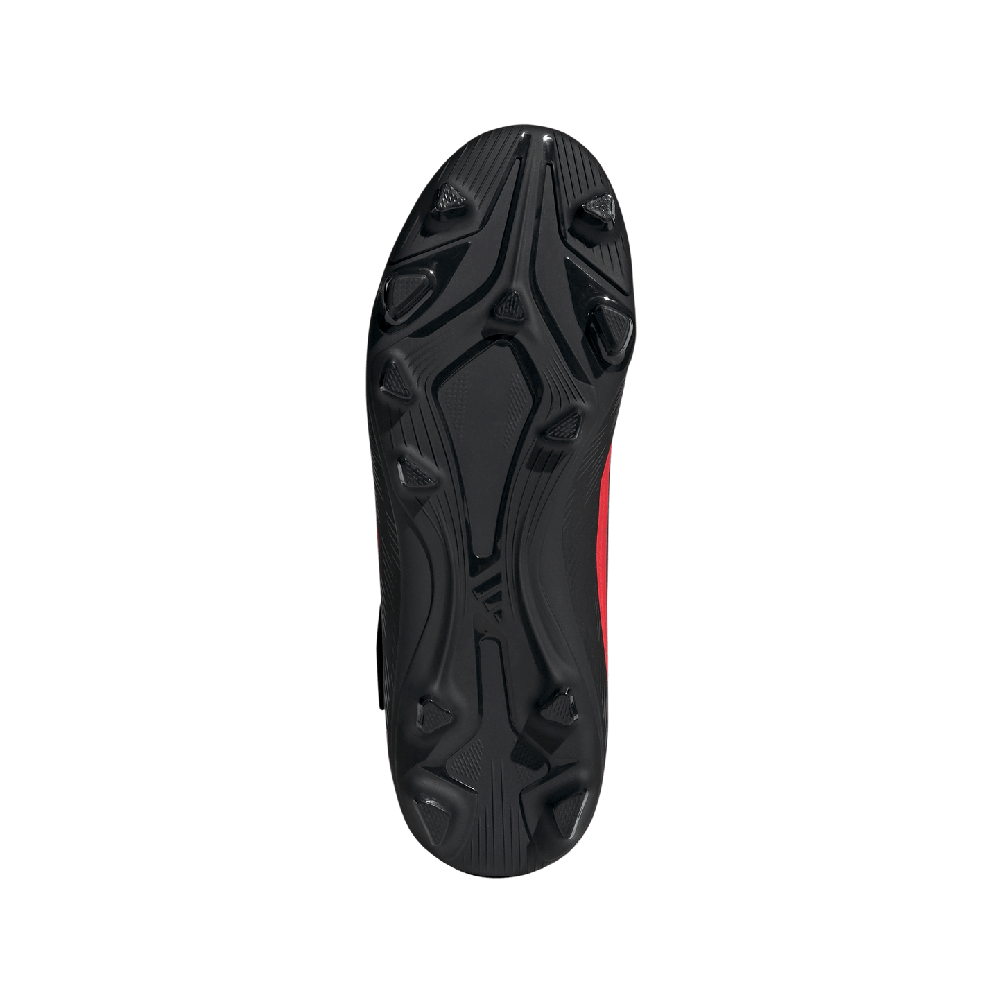 adidas F50 CLUB Velcro Firm Ground / Multi Ground Soccer Boots | Core Black / Lucid Red / Core Black | Kid's