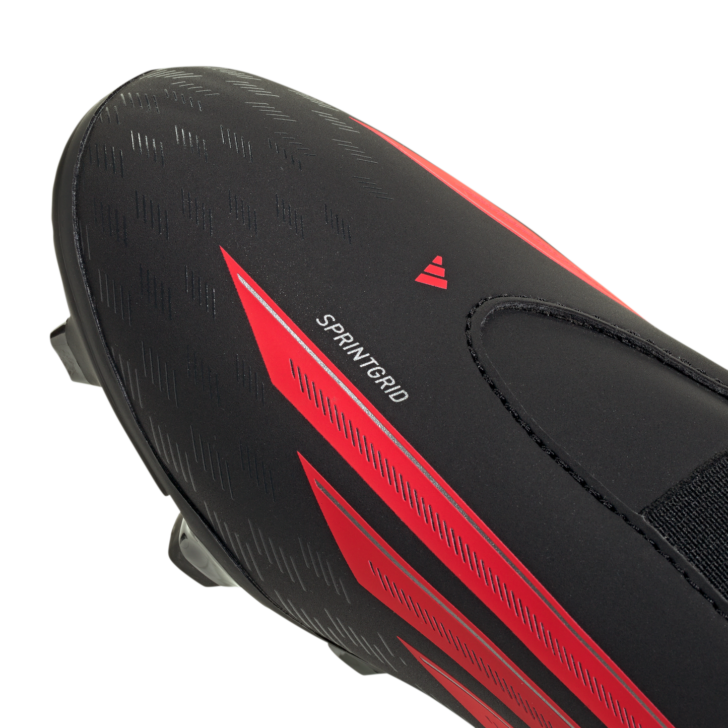 adidas F50 CLUB Velcro Firm Ground / Multi Ground Soccer Boots | Core Black / Lucid Red / Core Black | Kid's