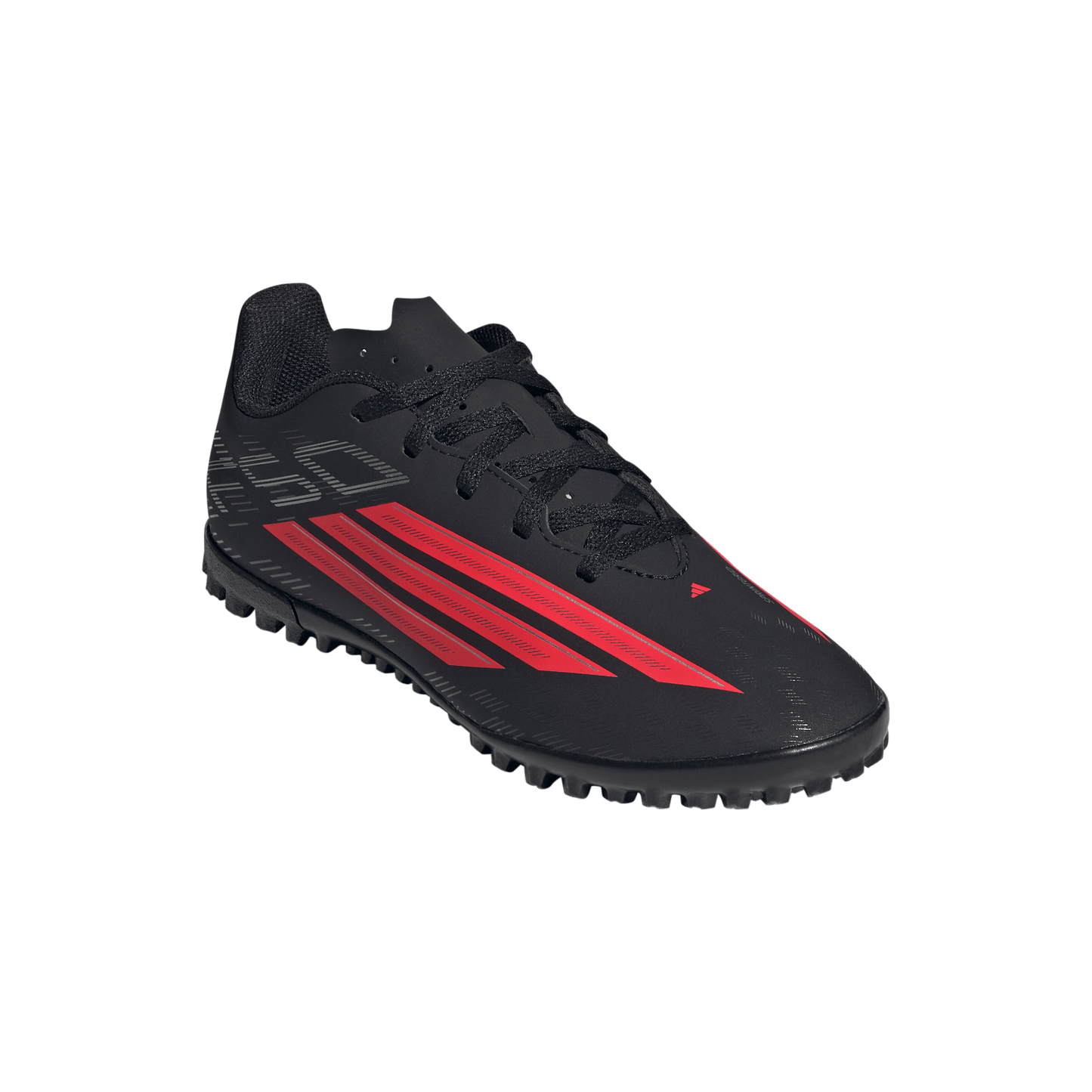 adidas F50 CLUB Turf Soccer Shoes | Core Black / Lucid Red | Kid's