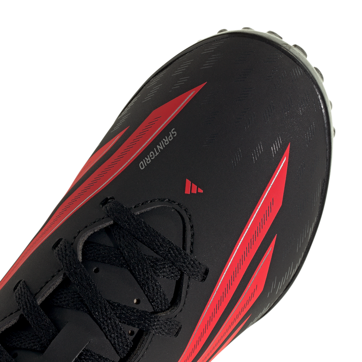 adidas F50 CLUB Turf Soccer Shoes | Core Black / Lucid Red | Kid's