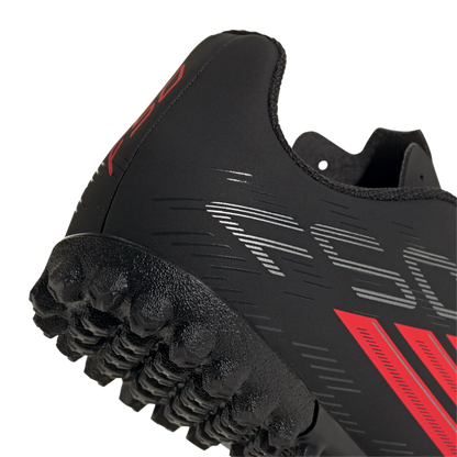 adidas F50 CLUB Turf Soccer Shoes | Core Black / Lucid Red | Kid's