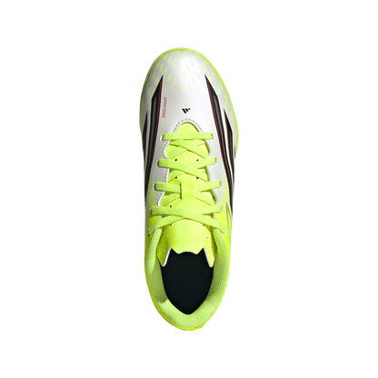 adidas F50 CLUB Turf Football Shoes | Team Solar Yellow 2 / Core Black / Lucid Red | Kid's