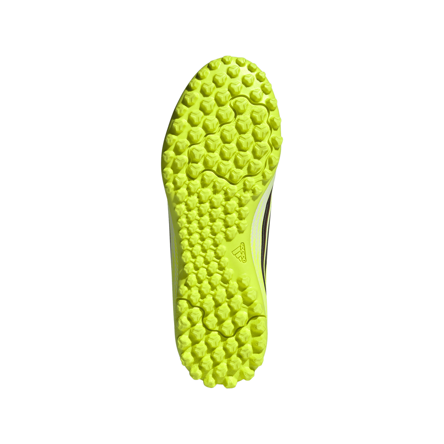 adidas F50 CLUB Turf Football Shoes | Team Solar Yellow 2 / Core Black / Lucid Red | Kid's