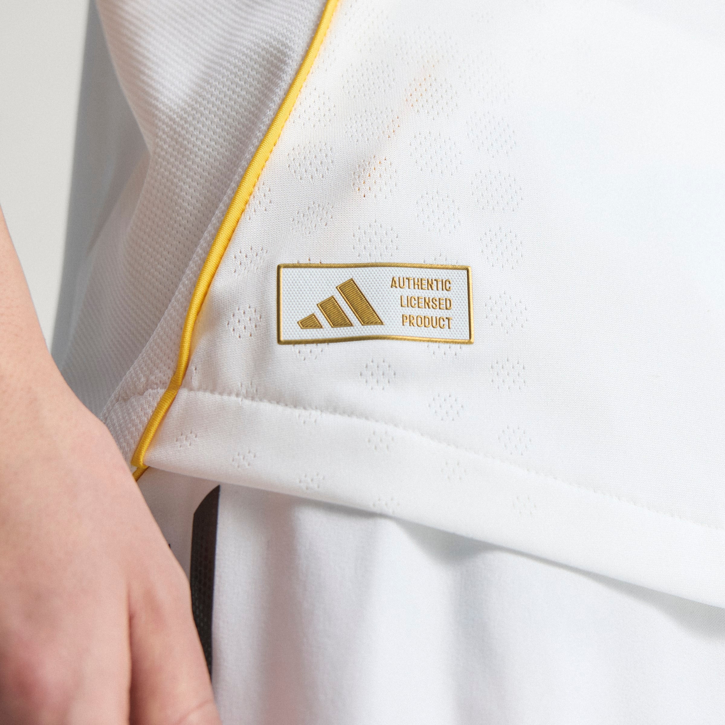 adidas Real Madrid 25/26 Authentic Home Jersey - Men's | White Los