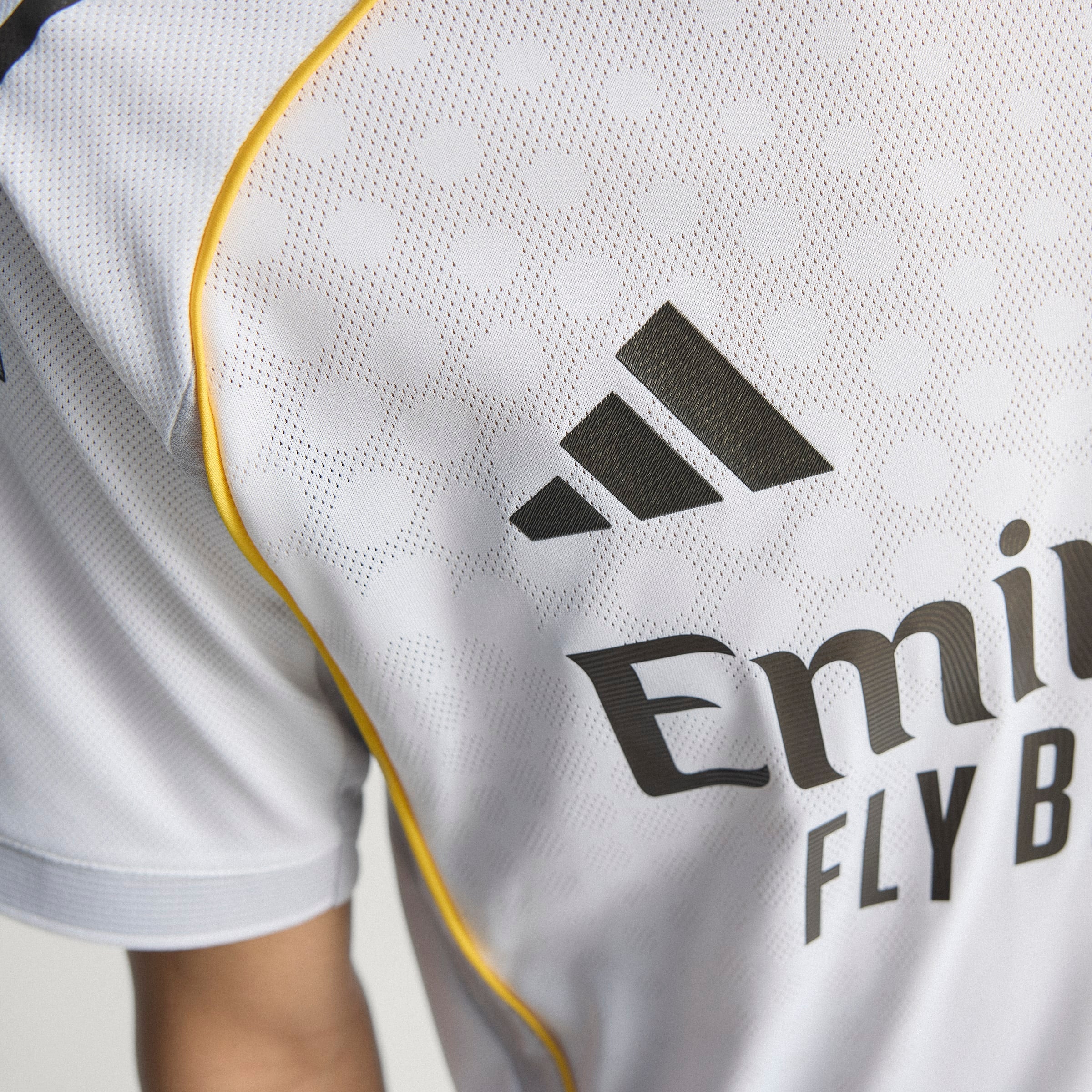 adidas Real Madrid 25/26 Authentic Home Jersey - Men's | White Los