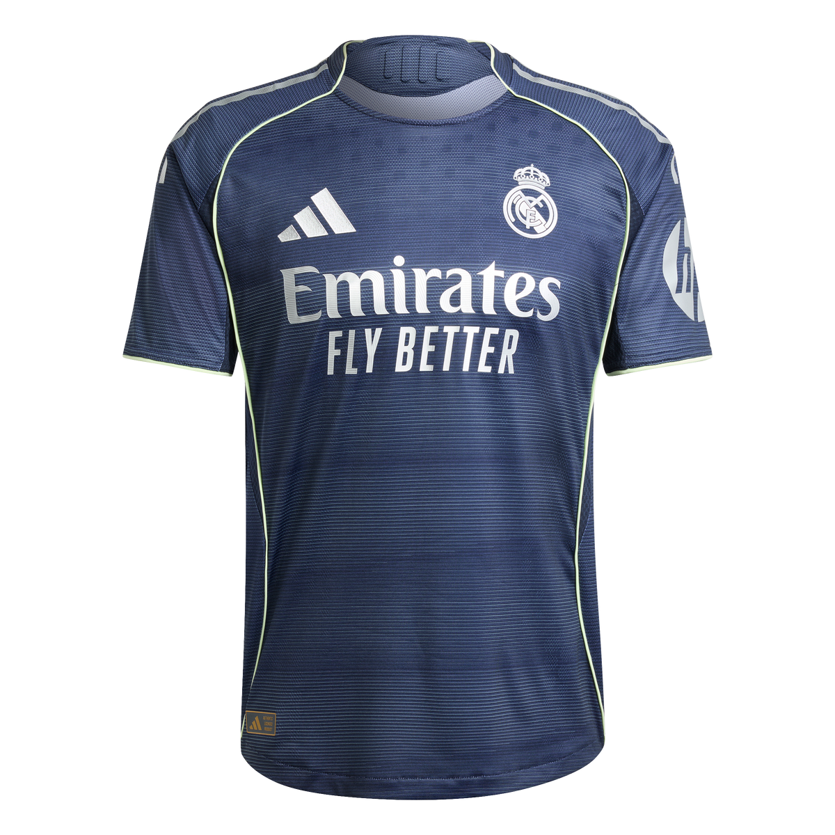 Real Madrid ユニフォーム ネイビー adidas Real Madrid 25/26 Away Authentic Soccer Jersey | Navy-Grey