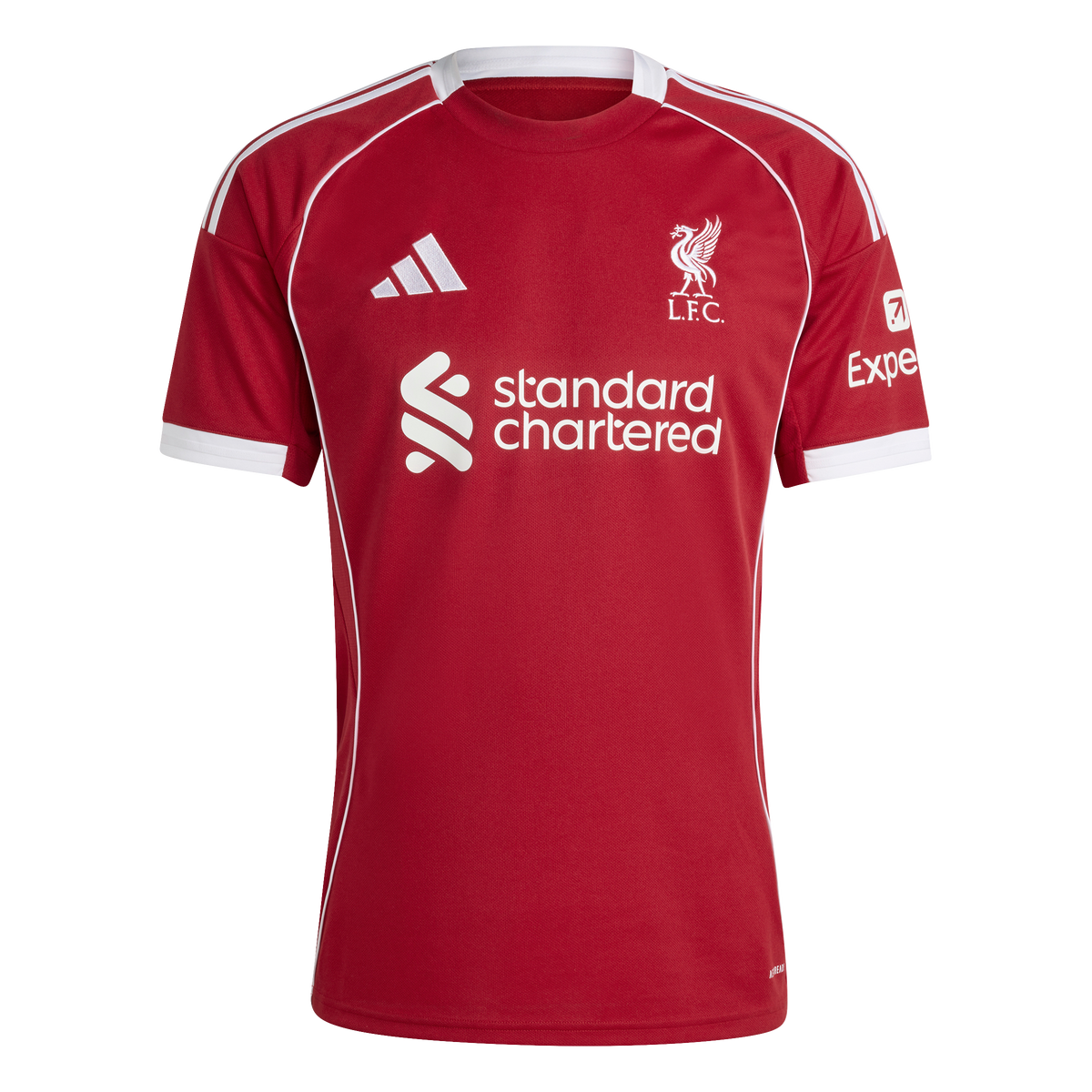 adidas Liverpool 25/26 Home Jersey - Men's | Red-White The Reds adidas Liverpool 25/26 Home Jersey - Men's | Red-White The Reds