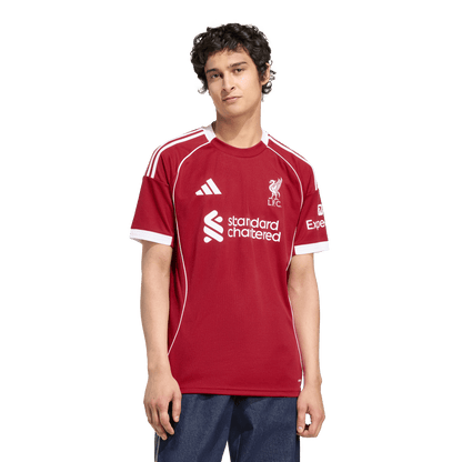 Liverpool adidas ユニフォーム adidas Liverpool 25/26 Home Jersey - Men's | Red-White The Reds