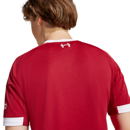 adidas Liverpool 25/26 Home Soccer Jersey | Red/White | Kid's