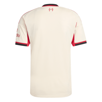 adidas Liverpool 25/26 Away Soccer Jersey | White | Men's