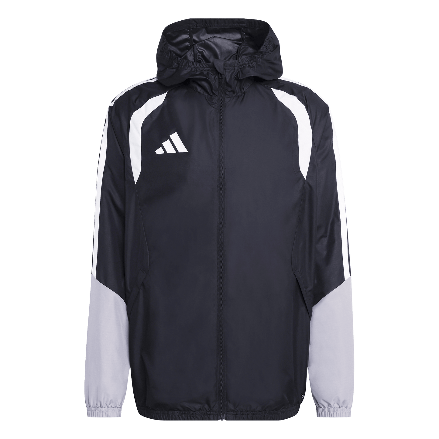 adidas Tiro 26 Competition All Weather Jacket | Black / Light Onix / White | Men's
