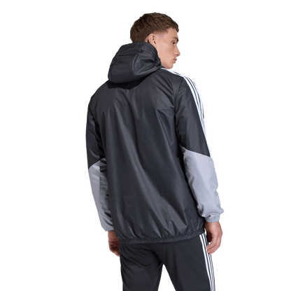 adidas Tiro 26 Competition All Weather Jacket | Black / Light Onix / White | Men's