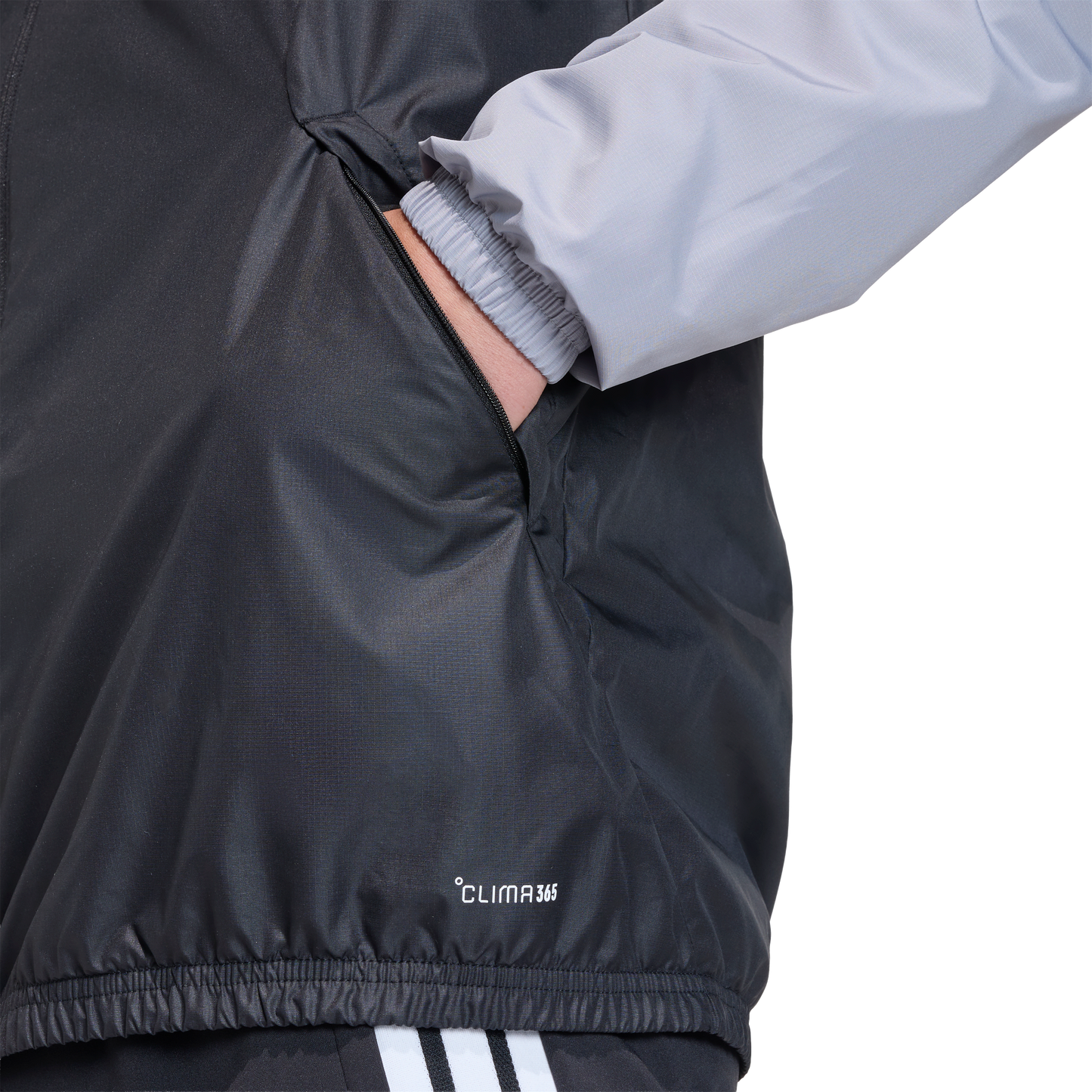 adidas Tiro 26 Competition All Weather Jacket | Black / Light Onix / White | Men's