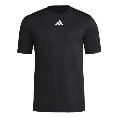 adidas M SS PREGAME Tee | Black | Men's